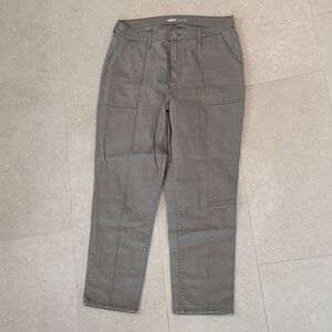 Old Navy Gray Straight Leg Pants